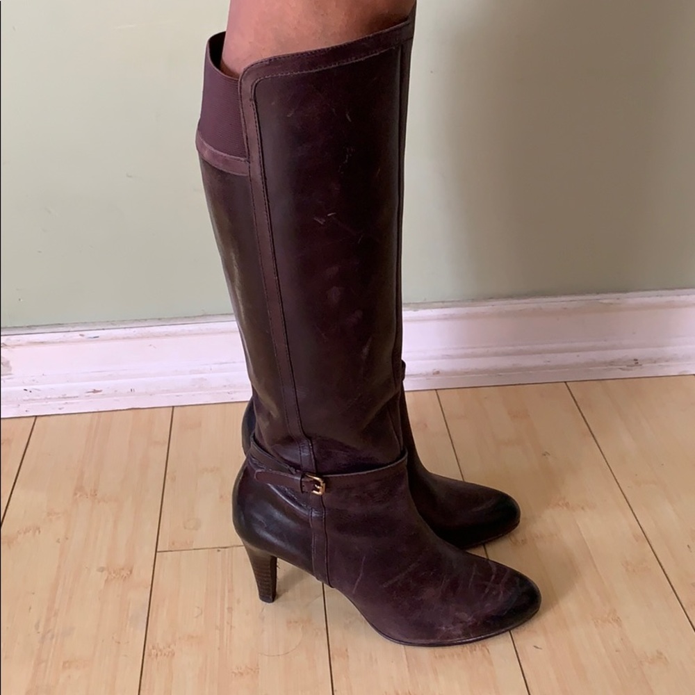 Joan & David knee boots